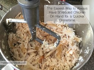 Easy Shredded Chicken