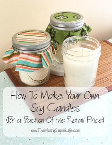 How To Make Your Own Soy Candles