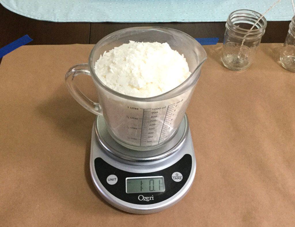 How To Make Your Own Soy Candles - Measure Your Wax