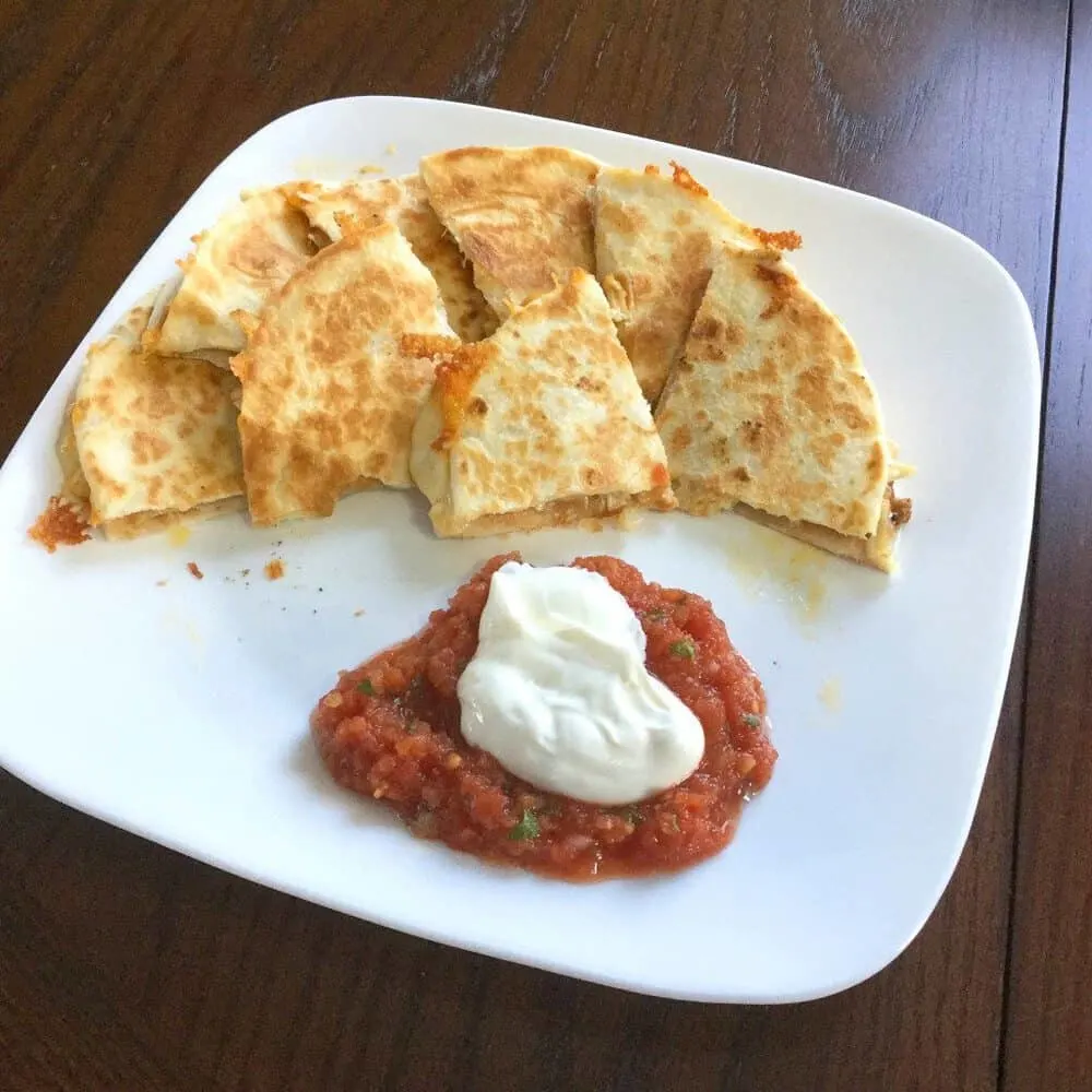 quesadillas