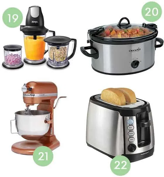 Wedding Registry Essentials Appliances