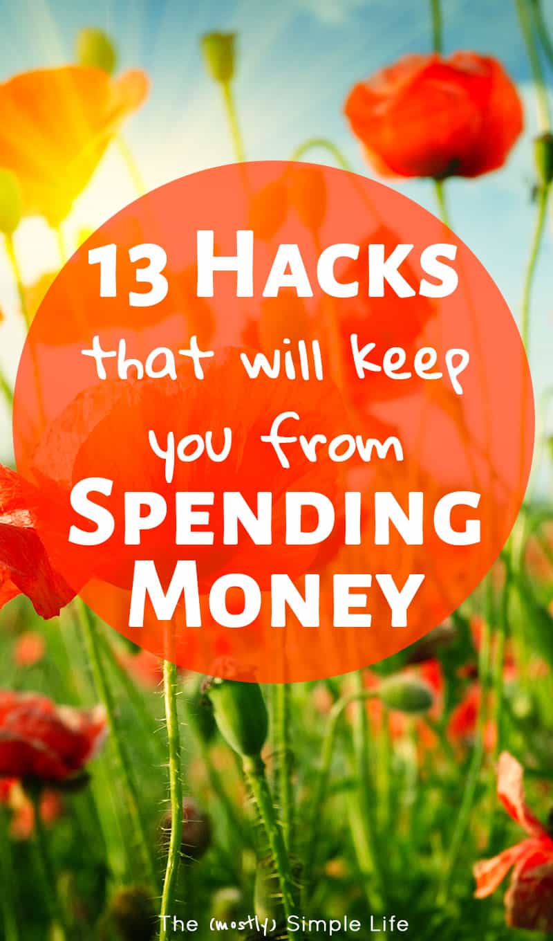 13 Ways To Not Spend Money
