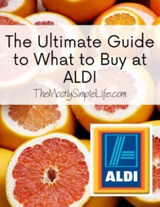 What to buy at aldi