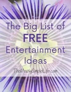 free entertainment ideas feature