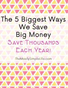 Feature Biggest Ways To Save Money
