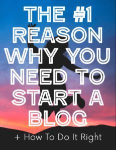 start a blog feature