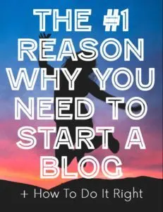 start a blog feature