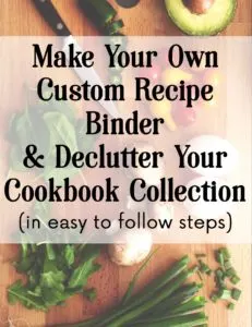 feature recipe binder