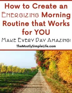 feature morning routine