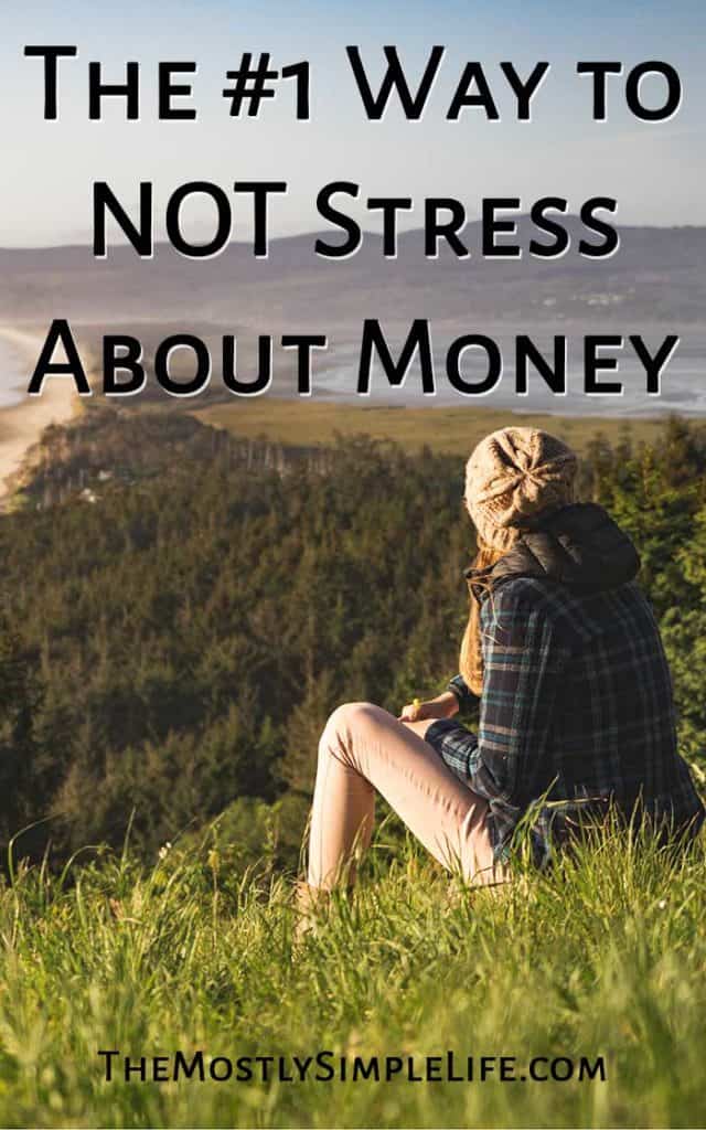 The #1 Way to NOT Stress About Money | Best Budgeting Tips | Personal Finance | Savings | Emergency Fund | Budget | Pin now and save for when you need it!
