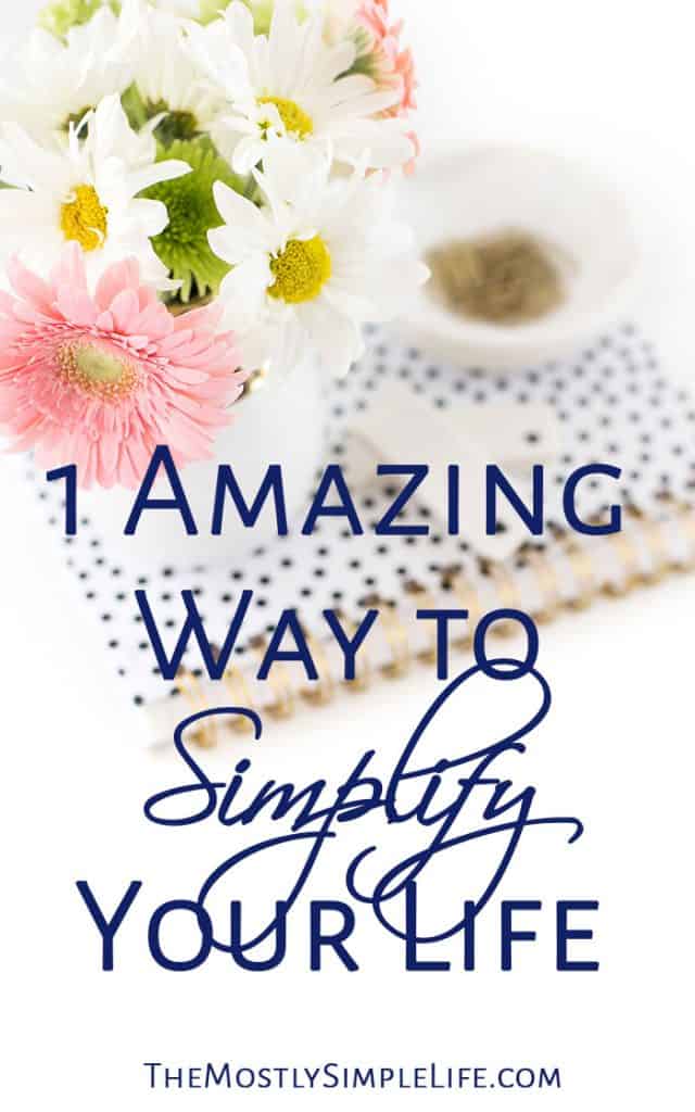 1 Amazing Way to Simplify Your Life | Decision Fatigue | Healthy Routines | Click through for this great tip!