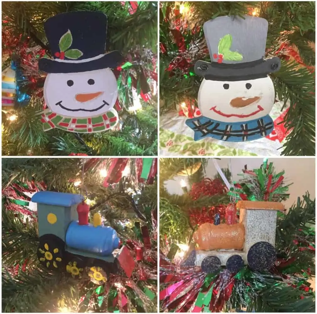Our Simple Christmas Traditions - Painting Ornaments