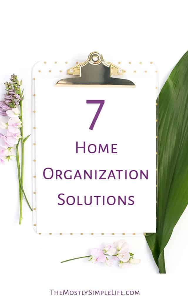 7 Home Organization Solutions | How to organize jewelry, shoes, DVDs... | Home organizing ideas | Click through for some great tips