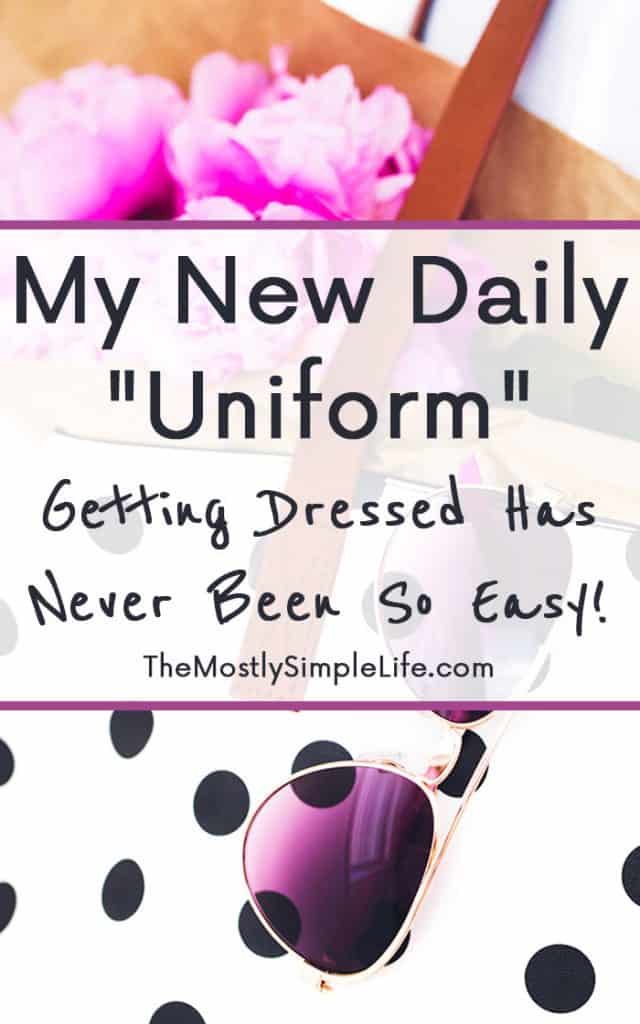 My New Daily Uniform | Wear the same thing everyday | Get dressed easily 