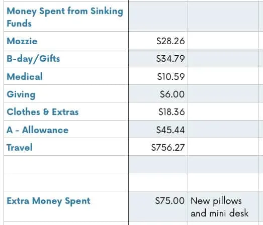 Monthly Budget Review: January Spending Recap | Our Actual Monthly Budget | Simple Budgeting