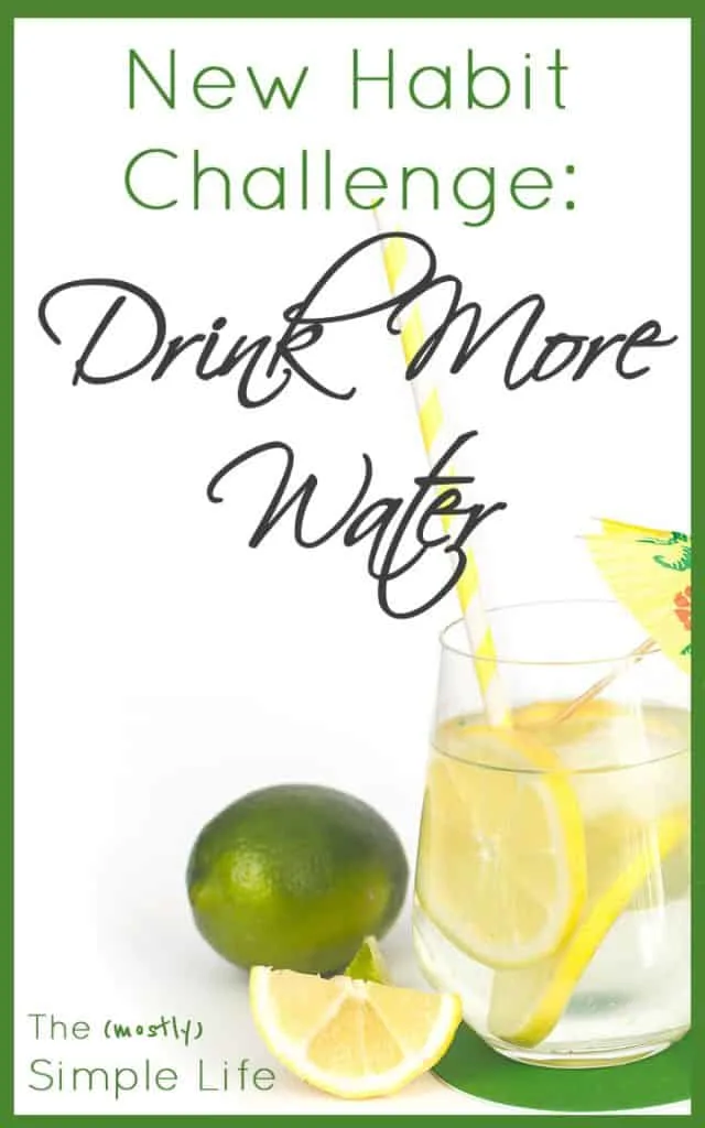 New Habit Challenge: Drink More Water | Water Drinking Goal | Follow Along with this challenge! 