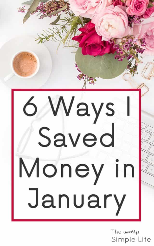 Ways to Save Money | Groupon, Plan to Eat, Sewing, DIY Haircuts, Swagbucks, Saving Money on Prescriptions | January Money Savings