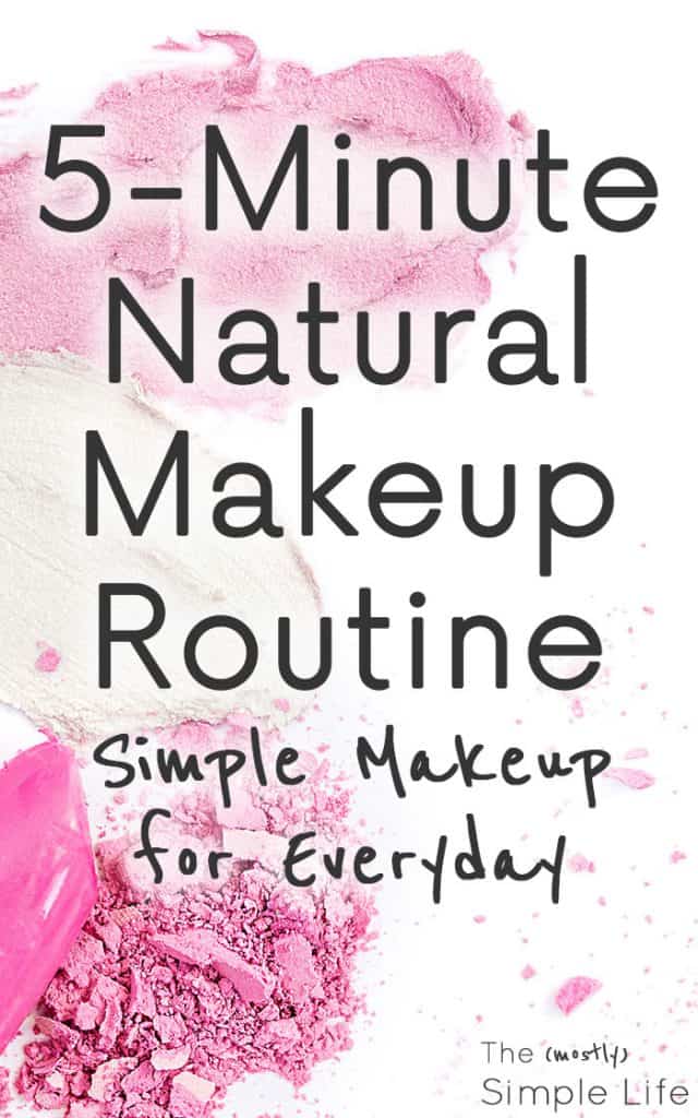 5 Minute Natural and Simple Makeup Routine aka: Simple Makeup for Super Pale People | Everyday Easy Makeup