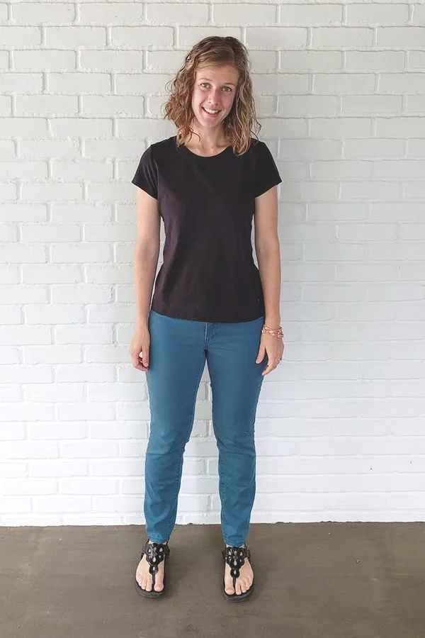 7 Ways to Look Fabulous in a Black T Shirt The mostly Simple Life