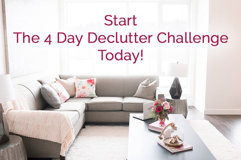 The 4 Day Declutter Challenge from The (mostly) Simple Life