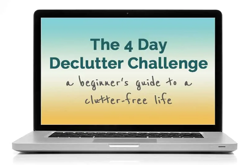 The 4 Day Declutter Challenge: a beginner's guide to a clutter-free life