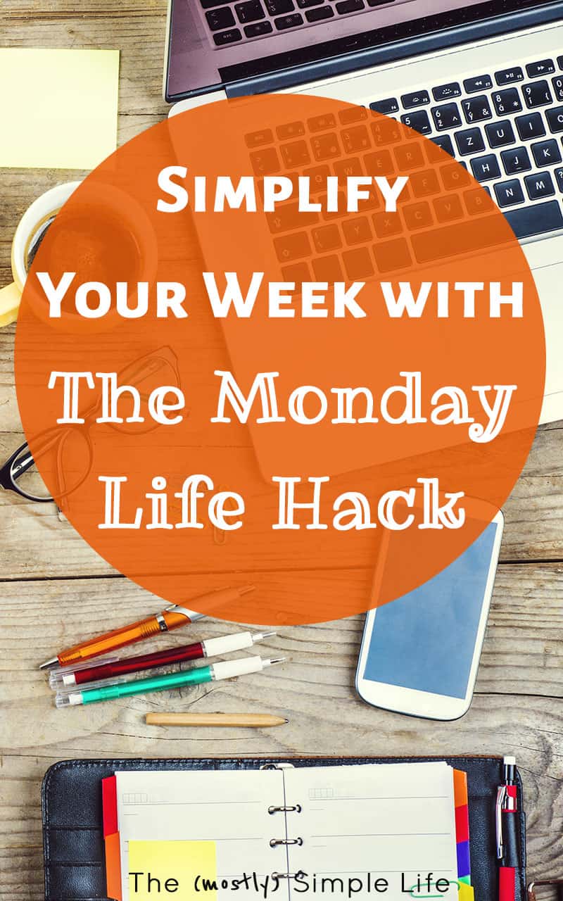 I can't believe I never thought of this simple hack for how to simplify my schedule! I can't stand the