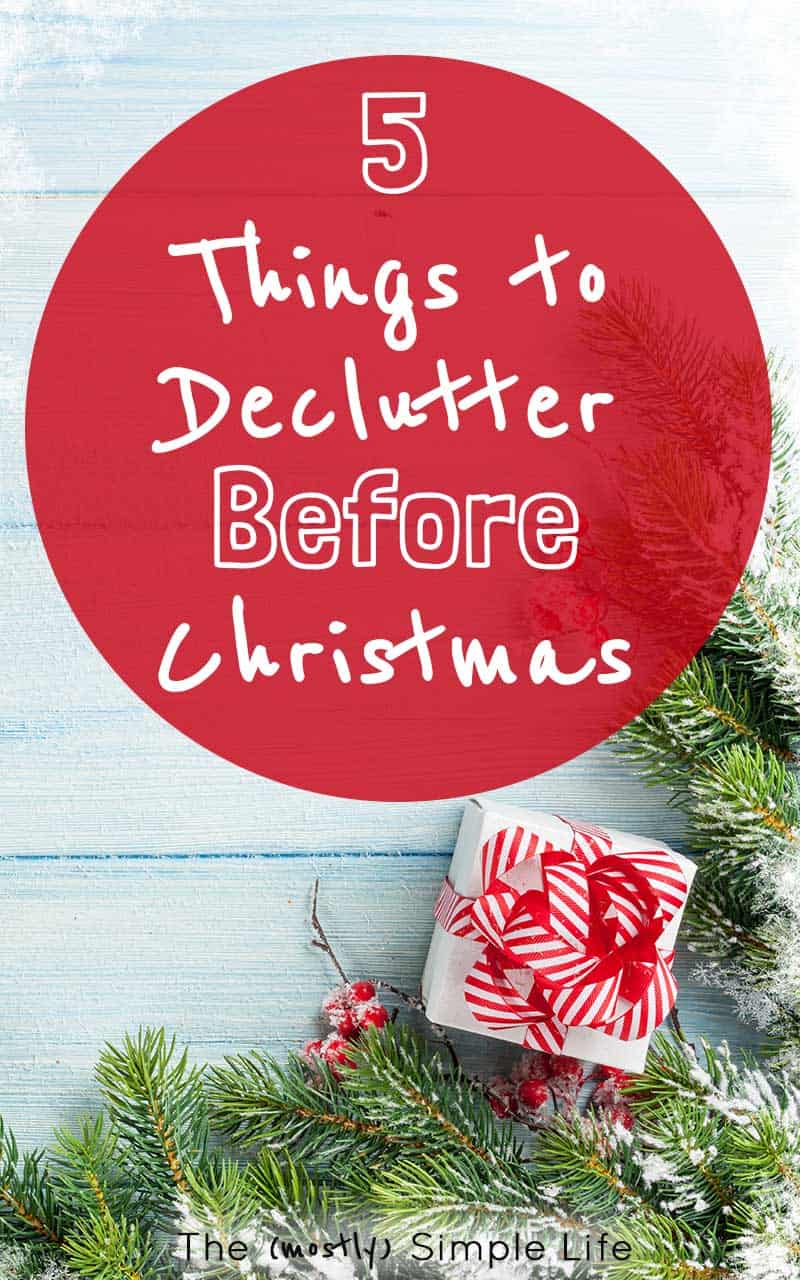 Awesome checklist for what to get rid of before Christmas so that the house isn't full of clutter after the holidays. Tips for exactly what to declutter and how to handle toys (everyone's nemesis!). I'm feeling all kinds of motivation to get my house in order! Printable checklist - printing now...