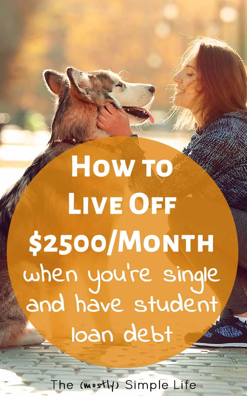 Real-Life Budgets: Single and Paying Off Student Loans