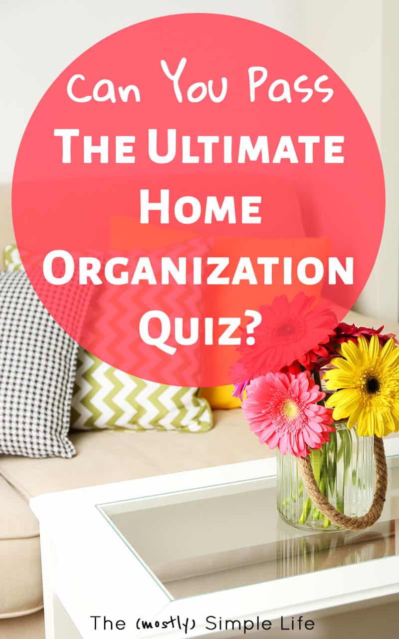 This is a fun quiz to see what areas of your home need some more work when it comes to decluttering and organization. If you think about storage and paperwork, it gets really tricky! There are a lot of good tips though! That third question has me thinking :) #HomeOrganization #Organized #Declutter #Quiz