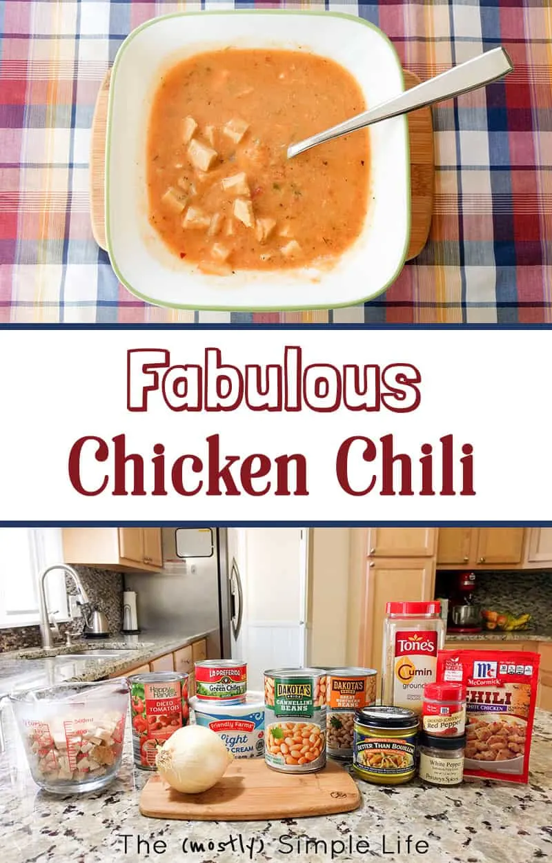 My Fabulous Chicken Chili Recipe