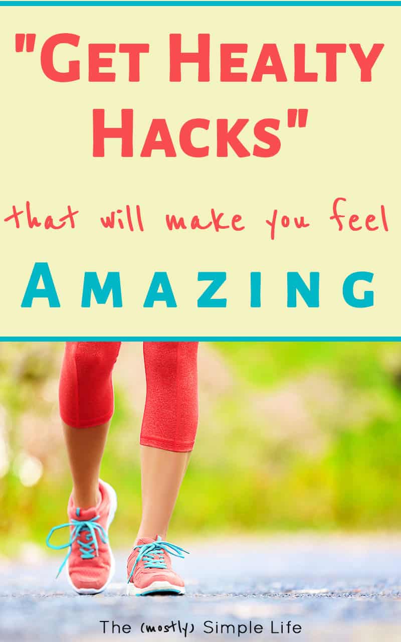 How to get healthy in 2018! So many tips about creating a healthy lifestyle. Everything for fitness/workout ideas, food, habits, and doing it on a budget. Really practical ideas for beginners and busy women too! #motivation #goals #weightloss #plan #gethealthy #exercise #workoutplan
