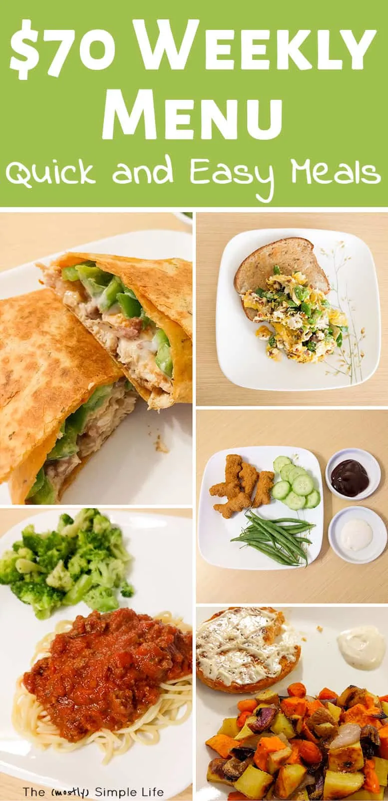 What We Eat in a Week: Our $70 Weekly Meal Plan
