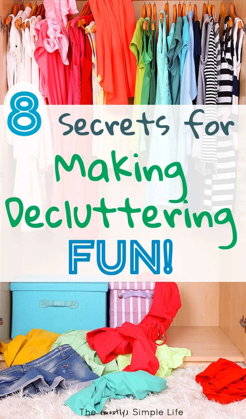 8 Ways to Make Decluttering Fun