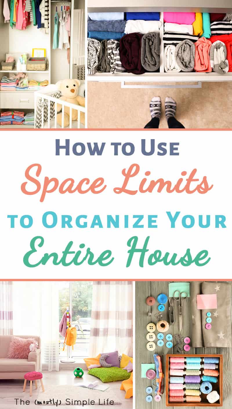 Keep Your Home Clutter Free By Setting Space Limits