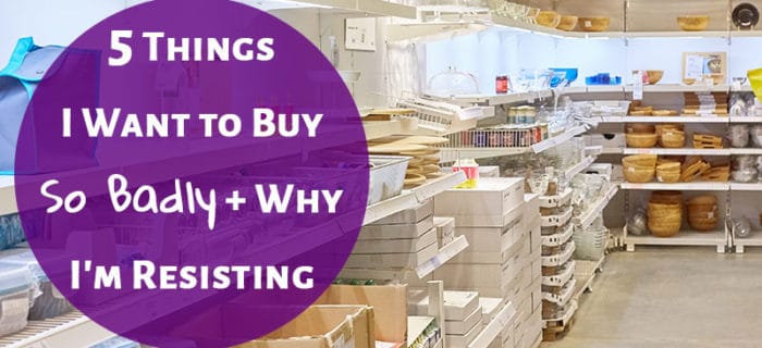 5 Things I Want to Buy So Badly + Why I’m Resisting