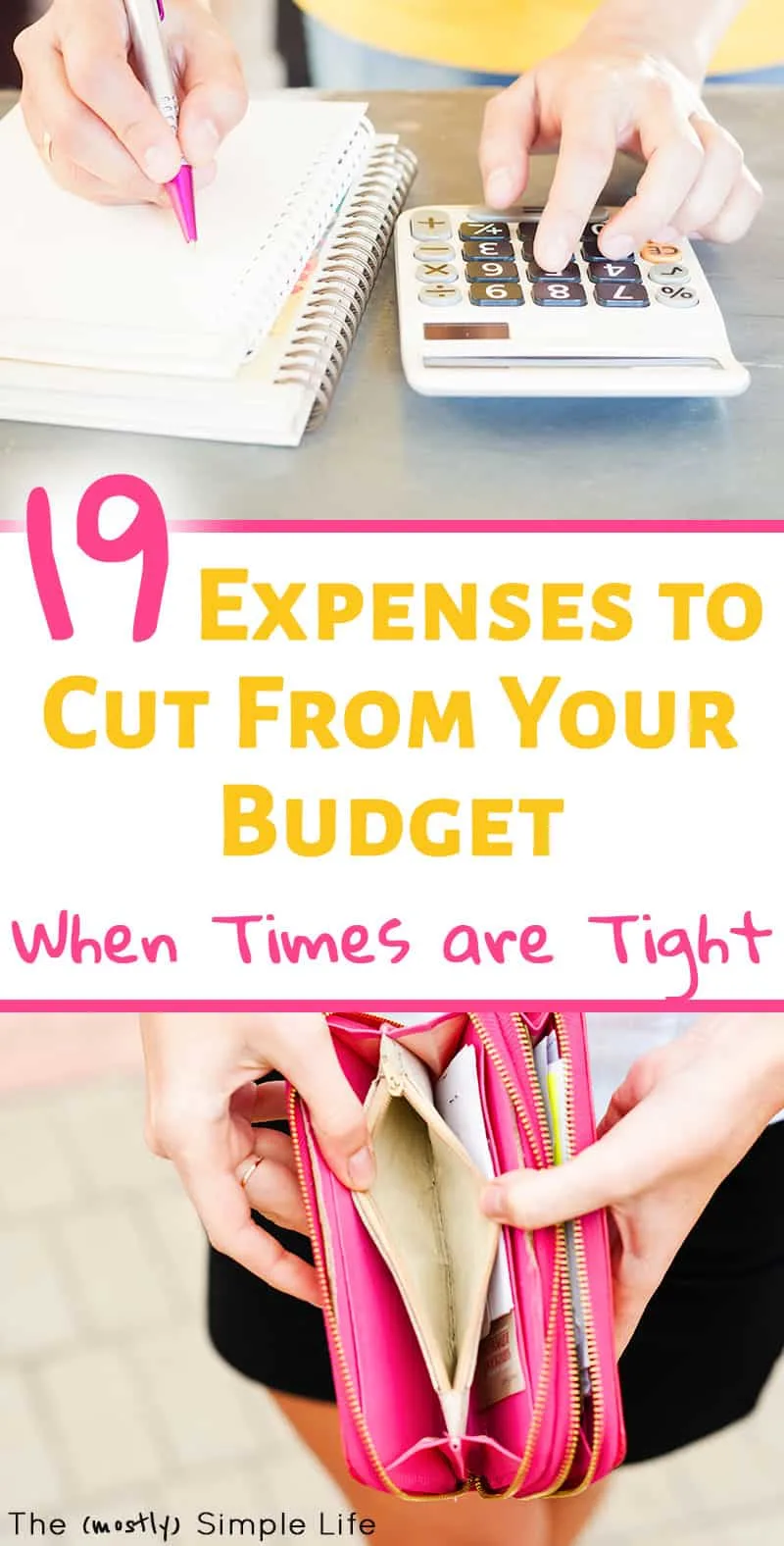 19 Expenses to Cut From Your Budget When Things are Tight