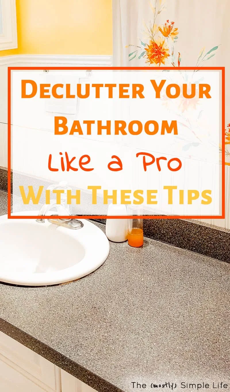13 Things to Declutter From Your Bathroom