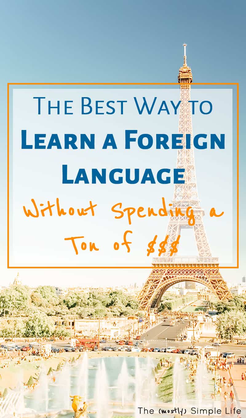 Frugal Ways to Learn a Foreign Language