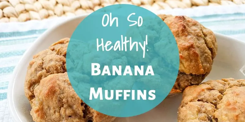 Oh So Healthy Banana Muffins