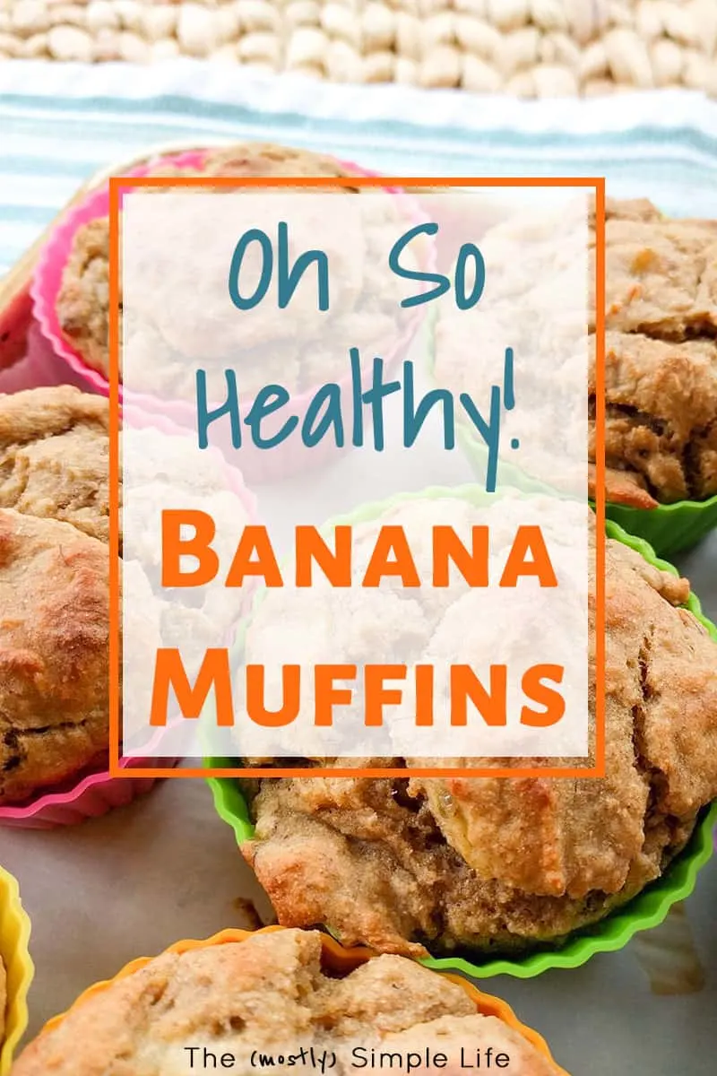 Oh So Healthy Banana Muffins