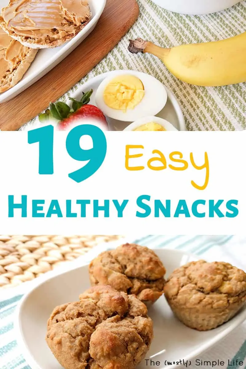 Your Handy Healthy Snacks Printable List