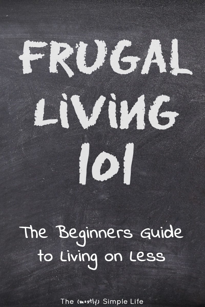 Frugal Living for Beginners