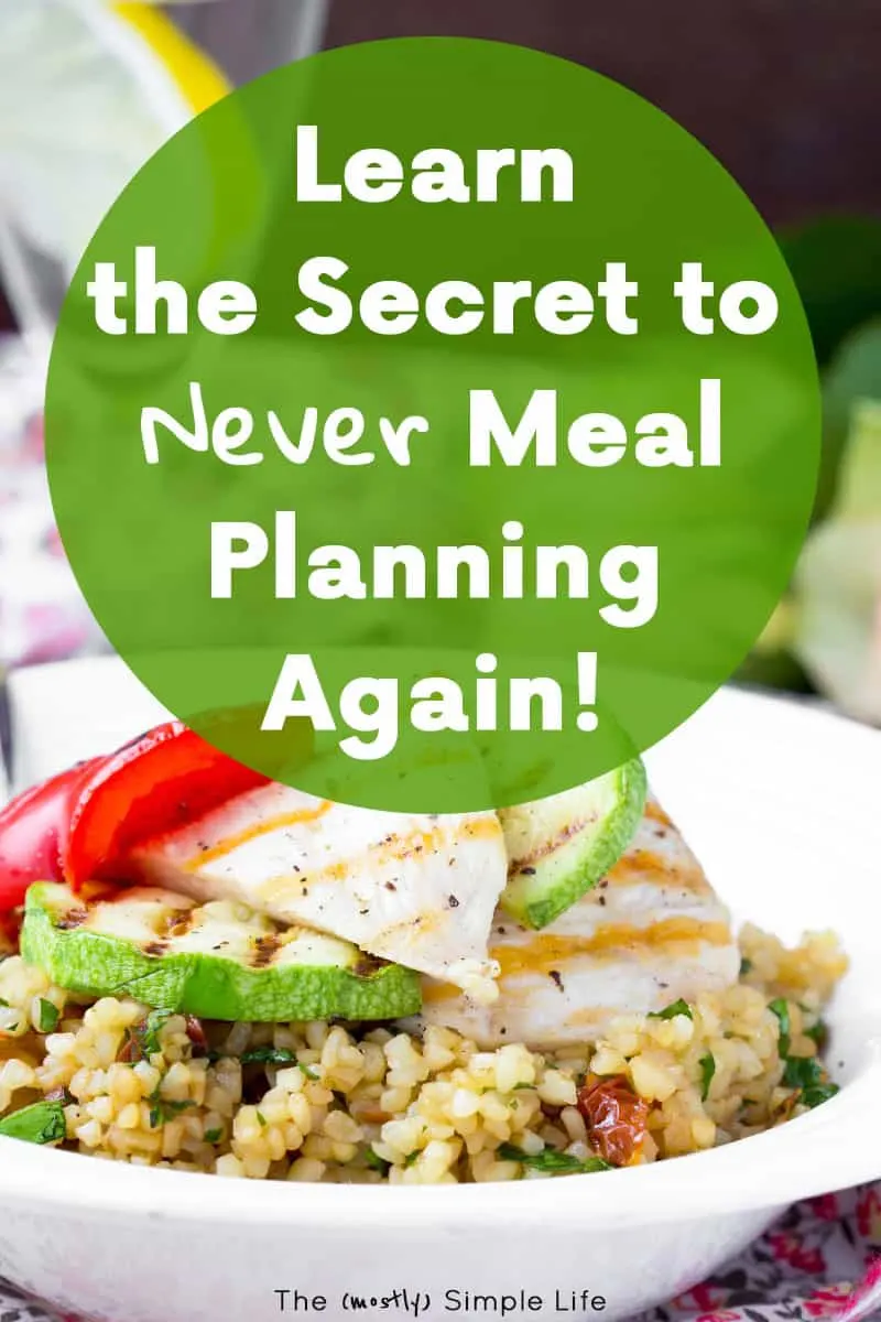 Meal Planning Done for You: $5 Meal Plan Review
