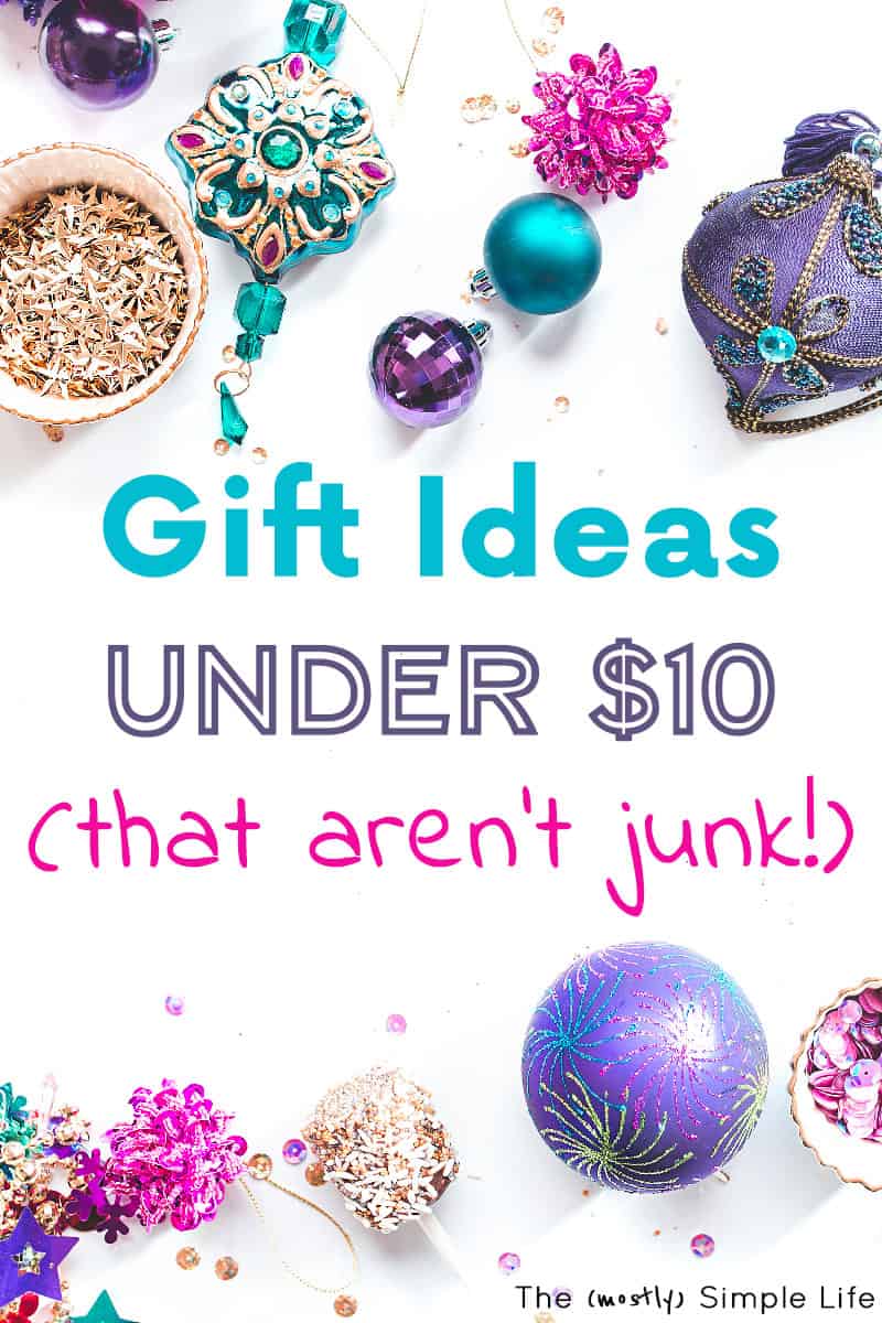 Gift Ideas Under $10 That People Will Love!