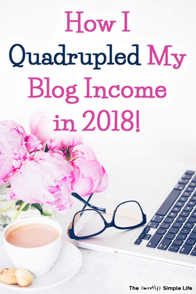 2018 Blog Income Report: Full-Time Income!