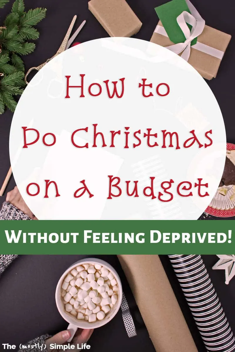 How to Have a Fun & Frugal Christmas