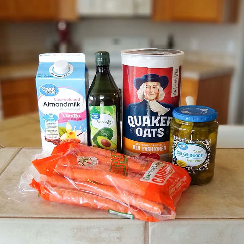 Food from Walmart Grocery Pickup