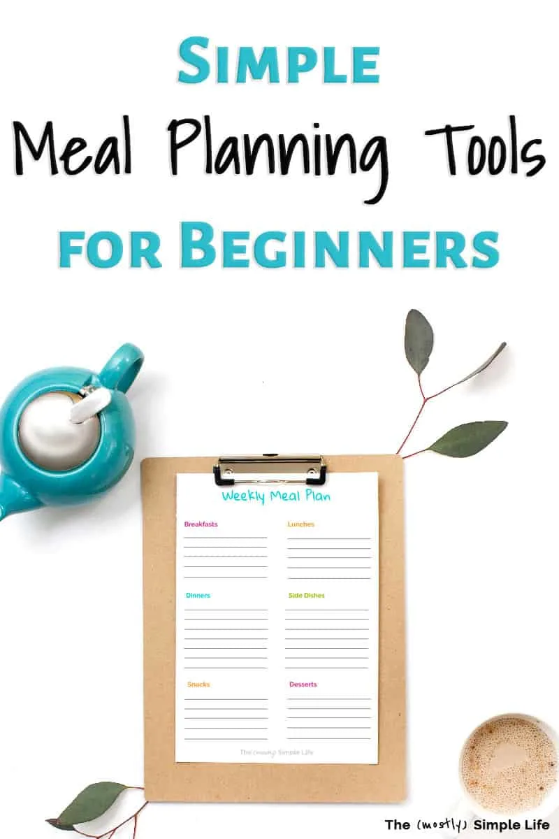 Meal Planning Tools I Can\'t Live Without