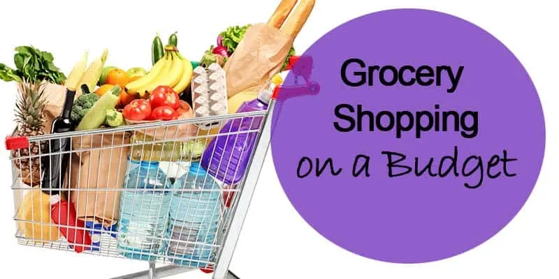 Grocery shopping on a budget header image