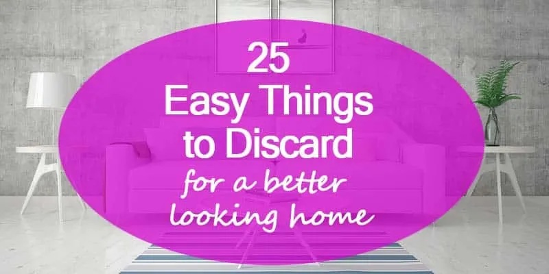 25 things to declutter home